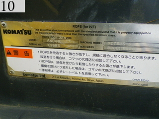 中古建設機械 中古 コマツ KOMATSU 油圧ショベル・バックホー ０．２－０．３立米 PC78US-8