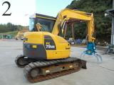 中古建設機械 中古 コマツ KOMATSU 林業機械 グラップル・ウインチ・排土板 PC78US-8