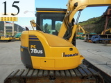 中古建設機械 中古 コマツ KOMATSU 林業機械 グラップル・ウインチ・排土板 PC78US-8