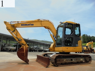 中古建設機械 中古 コマツ KOMATSU 油圧ショベル・バックホー ０．２－０．３立米 PC78US-8