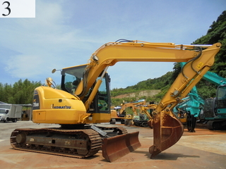 中古建設機械 中古 コマツ KOMATSU 油圧ショベル・バックホー ０．２－０．３立米 PC78US-8