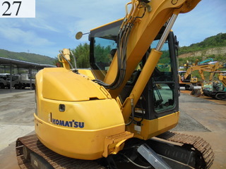 中古建設機械 中古 コマツ KOMATSU 油圧ショベル・バックホー ０．２－０．３立米 PC78US-8