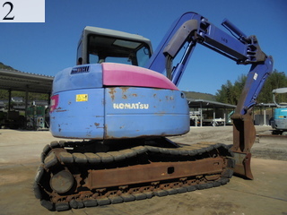 中古建設機械 中古 コマツ KOMATSU 油圧ショベル・バックホー ０．２－０．３立米 PC78UU-6E0
