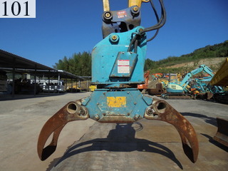 中古建設機械 中古 住友建機 SUMITOMO 林業機械 グラップル・ウインチ・排土板 SH75X-3B