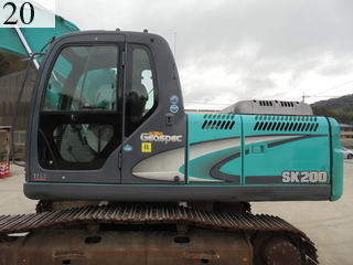 中古建設機械 中古 コベルコ建機 KOBELCO 油圧ショベル・バックホー ０．７－０．９立米 SK200-8