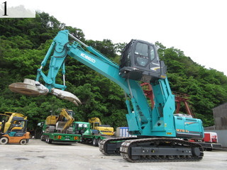 中古建設機械 中古 コベルコ建機 KOBELCO マテリアルハンドリング機 マグネエース仕様 SK210DLC-8