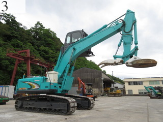 中古建設機械 中古 コベルコ建機 KOBELCO マテリアルハンドリング機 マグネエース仕様 SK210DLC-8