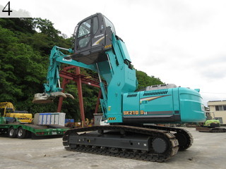 中古建設機械 中古 コベルコ建機 KOBELCO マテリアルハンドリング機 マグネエース仕様 SK210DLC-8