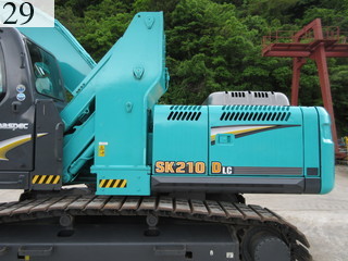 中古建設機械 中古 コベルコ建機 KOBELCO マテリアルハンドリング機 マグネエース仕様 SK210DLC-8