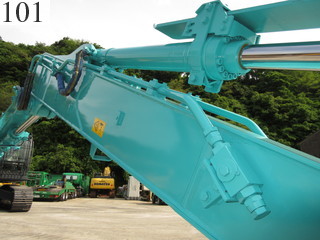 中古建設機械 中古 コベルコ建機 KOBELCO 解体機 ロングフロント・ハイリフト SK210DLC-8