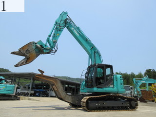 中古建設機械 中古 コベルコ建機 KOBELCO 自動車 解体機 ニブラー SK235SRD-3