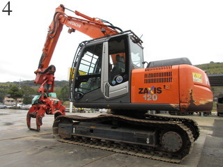 中古建設機械 中古 日立建機 HITACHI 林業機械 ハーベスタ ZX120-3