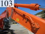 中古建設機械 中古 日立建機 HITACHI 油圧ショベル・バックホー ０．４－０．５立米 ZX120