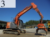 中古建設機械 中古 日立建機 HITACHI 林業機械 プロセッサー ZX135US-3