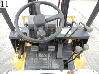中古建設機械 中古 TCM 東洋運搬機 TCM フォークリフト ディーゼルエンジン FD15Z17