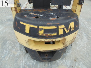 中古建設機械 中古 TCM 東洋運搬機 TCM フォークリフト ディーゼルエンジン FD15Z17
