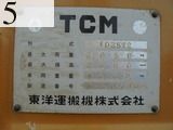 中古建設機械 中古 TCM 東洋運搬機 TCM フォークリフト ディーゼルエンジン FD25Z2