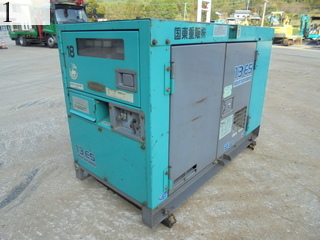 中古建設機械 中古 デンヨー DENYO 発電機  DCA-13ESY
