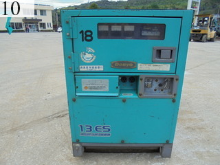 中古建設機械 中古 デンヨー DENYO 発電機  DCA-13ESY