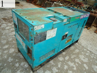 中古建設機械 中古 デンヨー DENYO 発電機  DCA-25SPI-C