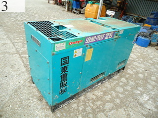 中古建設機械 中古 デンヨー DENYO 発電機  DCA-25SPI-C