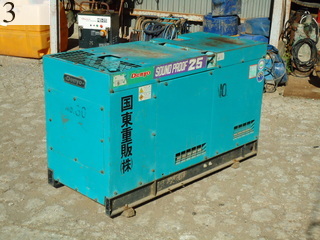 中古建設機械 中古 デンヨー DENYO 発電機  DCA-25SPI-C