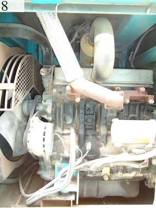 中古建設機械 中古 デンヨー DENYO 発電機  DCA-25SPI-C