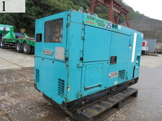 中古建設機械 中古 デンヨー DENYO 発電機  DCA-25SPM