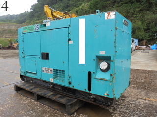 中古建設機械 中古 デンヨー DENYO 発電機  DCA-25SPM