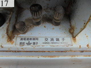 中古建設機械 中古 コマツ KOMATSU 発電機 溶接機 KW230