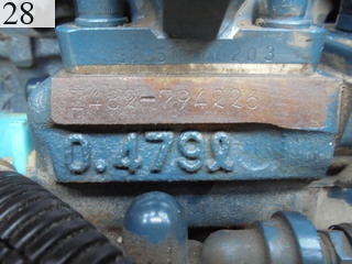 中古建設機械 中古 コマツ KOMATSU 発電機 溶接機 KW230
