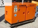 中古建設機械 中古 AIRMAN 北越工業 AIRMAN 発電機  SDG25S