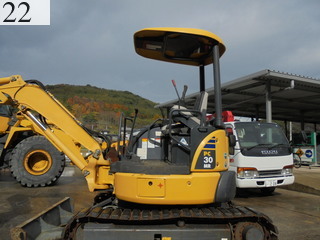 Used Construction Machine Used KOMATSU KOMATSU Excavator ~0.1m3 PC30MR-3