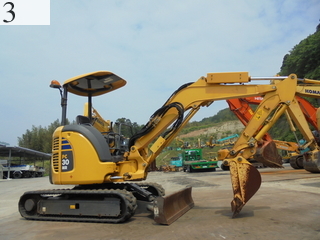 Used Construction Machine Used KOMATSU KOMATSU Excavator ~0.1m3 PC30MR-3