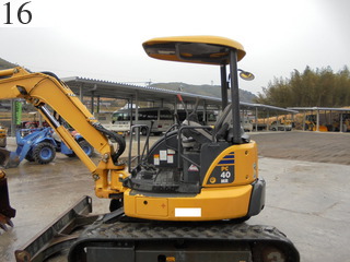 中古建設機械 中古 コマツ KOMATSU 油圧ショベル・バックホー ０．２－０．３立米 PC40MR-3