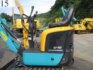 中古建設機械 中古 クボタ KUBOTA 油圧ショベル・バックホー ０．１立米以下 U-10-5