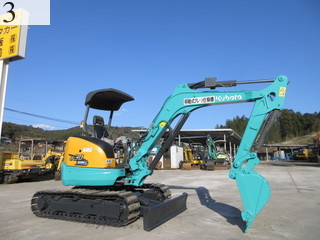 中古建設機械 中古 クボタ KUBOTA 油圧ショベル・バックホー ０．１立米以下 U-30-5