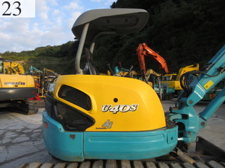 中古建設機械 中古 クボタ KUBOTA 油圧ショベル・バックホー ０．２－０．３立米 U-40-3S