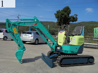 中古建設機械 中古 ヤンマーディーゼル YANMAR 油圧ショベル・バックホー ０．１立米以下 ViO10-2A