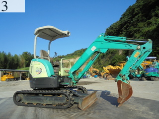 中古建設機械 中古 ヤンマーディーゼル YANMAR 油圧ショベル・バックホー ０．１立米以下 ViO20-3