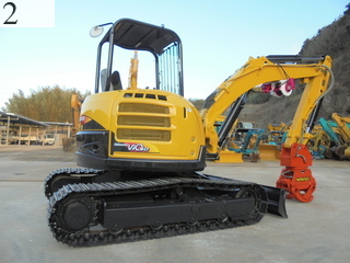 中古建設機械 中古 ヤンマーディーゼル YANMAR 林業機械 グラップル・ウインチ・排土板 ViO50-5B