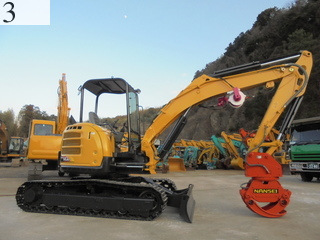 中古建設機械 中古 ヤンマーディーゼル YANMAR 林業機械 グラップル・ウインチ・排土板 ViO50-5B