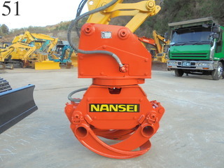中古建設機械 中古 ヤンマーディーゼル YANMAR 林業機械 グラップル・ウインチ・排土板 ViO50-5B