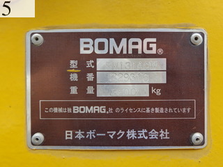 中古建設機械 中古 日本ボーマク株式会社 BOMAG NIPPON ローラー 舗装用振動ローラー BW131ACW