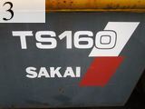 中古建設機械 中古 酒井重工業 SAKAI ローラー タイヤローラー TS160