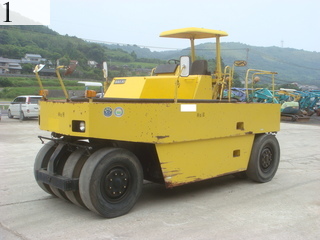 中古建設機械 中古 酒井重工業 SAKAI ローラー タイヤローラー TS200