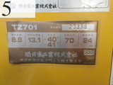 中古建設機械 中古 酒井重工業 SAKAI ローラー タイヤローラー TZ701