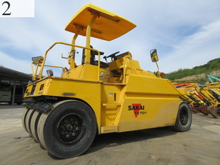 中古建設機械 中古 酒井重工業 SAKAI ローラー タイヤローラー TZ701