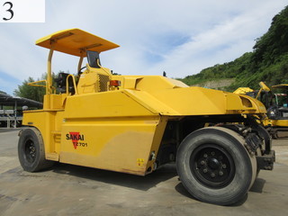 中古建設機械 中古 酒井重工業 SAKAI ローラー タイヤローラー TZ701