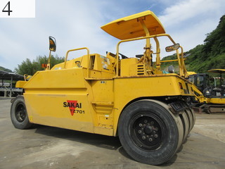 中古建設機械 中古 酒井重工業 SAKAI ローラー タイヤローラー TZ701